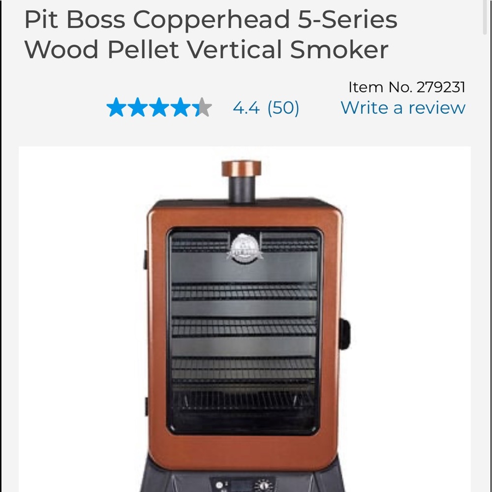 Pit Boss 5 Series Pellet Smoker